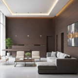 ROSEROSA Peel and Stick Faux Walnut Wood Architectural Film Self-adhesive Vinyl Film Wallpaper Door Wrap Counter Top Border Mirror Molding Trim WD296