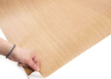 ROSEROSA Peel and Stick Premium Faux Wood Contact Paper Self-Adhesive Wallpaper Door Wrap Countertop Moulding Trim WD305