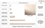 ROSEROSA Peel and Stick Premium Faux Wood Contact Paper Self-Adhesive Wallpaper Door Wrap Countertop Moulding Trim WD307
