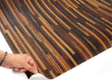 ROSEROSA Peel and Stick Premium Faux Wood Contact Paper Self-Adhesive Wallpaper Door Wrap Countertop Moulding Trim WD373