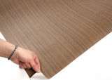 ROSEROSA Peel and Stick Premium Faux Wood Contact Paper Self-Adhesive Wallpaper Door Wrap Countertop Moulding Trim WD506