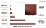 ROSEROSA Peel and Stick Premium Faux Wood Contactpaper Self-Adhesive Wallpaper Door Wrap Countertop Moulding Trim WD624