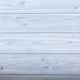ROSEROSA Peel and Stick PVC Reclaimed Wood Decorative Instant Self-Adhesive Covering Countertop Backsplash Blue S4152-9 : 2.00 feet X 6.56 feet