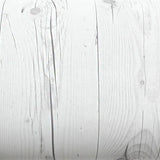ROSEROSA Peel and Stick PVC Wood Self-Adhesive Wallpaper Covering Counter Top Panel White 22344