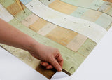 ROSEROSA Peel and Stick PVC Reclaimed Wood Self-adhesive Covering Countertop Backsplash Panel 22506