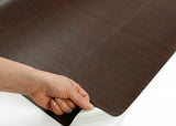 ROSEROSA Peel and Stick PVC Mahogany Instant Self-Adhesive Covering Countertop Backsplash PG4055-2