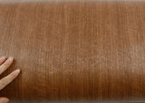 ROSEROSA Peel and Stick PVC Chestnut Wood Self-adhesive Covering Countertop Backsplash PG4096-3