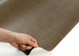 ROSEROSA Peel and Stick PVC Wenge Wood Instant Self-adhesive Covering Countertop Backsplash PG5043-2