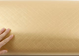 ROSEROSA Peel and Stick PVC Leather Check Self-Adhesive Covering Countertop Backsplash MG5106-3