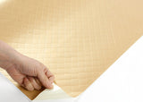 ROSEROSA Peel and Stick PVC Leather Check Self-Adhesive Covering Countertop Backsplash MG5106-3