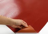 ROSEROSA Peel and Stick PVC Metallic Instant Self-Adhesive Covering Countertop Backsplash Stripe & Check MG5166-4 : 1.96 Feet X 8.20 Feet