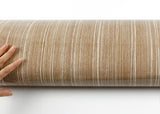 ROSEROSA Peel and Stick PVC Stripe Wood Self-adhesive Covering Countertop Backsplash PGS6026-1