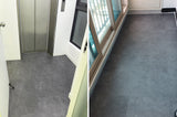 ROSEROSA Peel and Stick Engineered PVC Concrete Tiles Durable Vinyl Flooring ECK-205