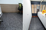 ROSEROSA Peel and Stick Engineered PVC Mable Tiles Durable Vinyl Flooring ECK-303