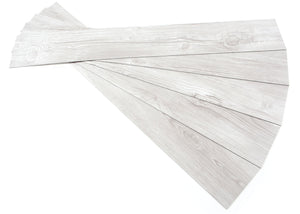 ROSEROSA Peel and Stick Engineered PVC Plank Wood Pattern Durable Vinyl Flooring (ECK-909 : 20 Planks)
