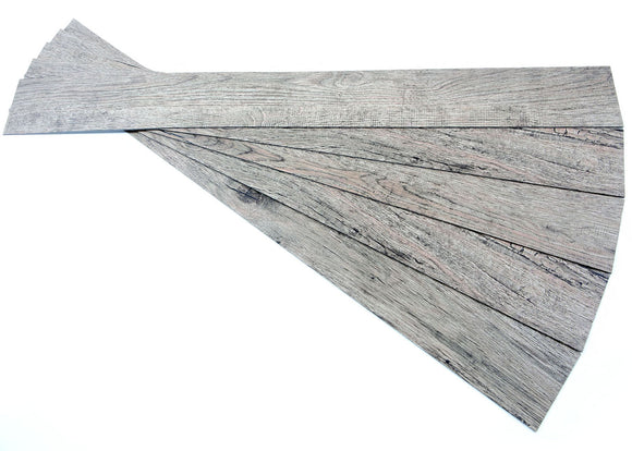 ROSEROSA Peel and Stick Engineered PVC Plank Wood Pattern Durable Vinyl Flooring (ECK-801 : 20 Planks)
