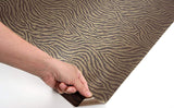 ROSEROSA Peel and Stick PVC Zebra Self-Adhesive Wallpaper Covering Countertop GP1123-2