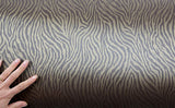 ROSEROSA Peel and Stick PVC Zebra Self-Adhesive Wallpaper Covering Countertop GP1123-2