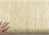 ROSEROSA Peel and Stick Flame retardation PVC Bamboo Self-adhesive Wallpaper Covering PF4061-1