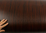 ROSEROSA Peel and Stick Flame retardation PVC Camagon Wood Self-Adhesive Wallpaper Covering PF580