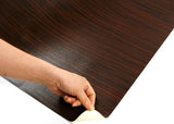 ROSEROSA Peel and Stick PVC Wood Self-Adhesive Wallpaper Covering Counter Top Camagon Wood PG580