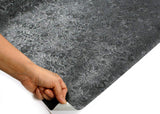 ROSEROSA Peel and Stick Flame Retardation Polyester Self-adhesive Wallpaper Covering Rose FL7100-2