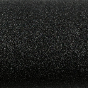 ROSEROSA Peel and Stick Glitter Sand Crafting Tape Instant Self-Adhesive Border Sticker - Black