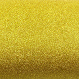 ROSEROSA Peel and Stick Glitter Sand Crafting Tape Instant Self-Adhesive Covering - Light Gold