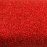 ROSEROSA Peel and Stick Glitter Sand Crafting Tape Instant Self-Adhesive Border Sticker - Red