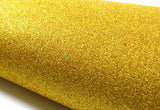 ROSEROSA Peel and Stick Glitter Sand Crafting Tape Instant Self-Adhesive Covering - Light Gold