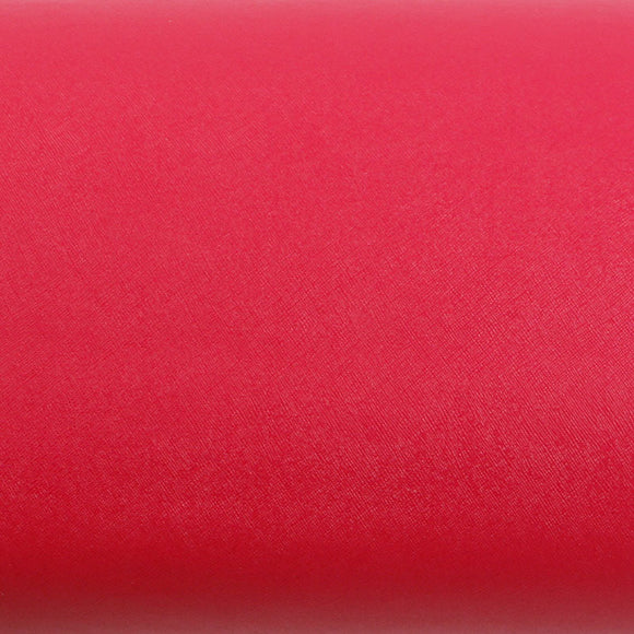 ROSEROSA Peel and Stick Faux Leather Pre-Pasted Polyurethane Leather Self-Adhesive Multipurpose Wall Paper (Grill Hot Pink : 19.68 inch X 53.14 inch)