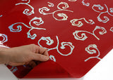 ROSEROSA Peel and Stick PVC High Glossy Self-adhesive Wallpaper Covering Countertop H8009-2