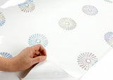 ROSEROSA Peel and Stick PVC High Glossy Self-adhesive Wallpaper Covering Countertop H8010-1