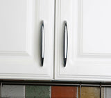 Set of 4pcs Metal Door Handles Pulls for Cupboard Cabinet Drawer JP2028-Silver : 4 Handles