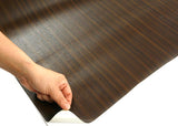 ROSEROSA Peel and Stick PVC Wood Self-Adhesive Wallpaper Covering Counter Top Ash Wood KW132N