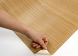 ROSEROSA Peel and Stick PVC Chestnut Wood Instant Self-adhesive Covering Countertop Wallpaper KW147N