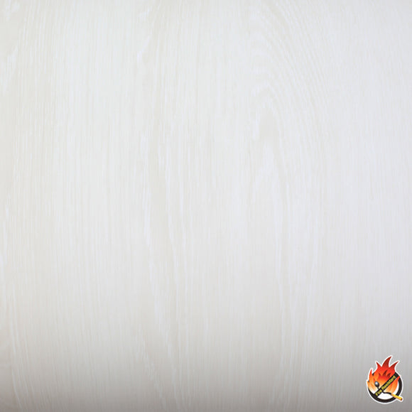 ROSEROSA Peel and Stick Flame retardation PVC Ash Wood Self-Adhesive Wallpaper Covering KW221F