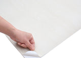 ROSEROSA Peel and Stick Flame retardation PVC Ash Wood Self-Adhesive Wallpaper Covering KW221F