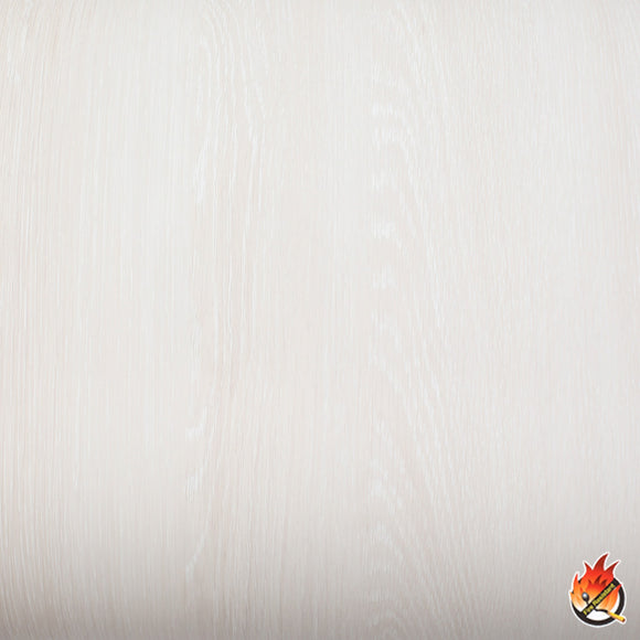 ROSEROSA Peel and Stick Flame retardation PVC Ash Wood Self-Adhesive Wallpaper Covering KW226F