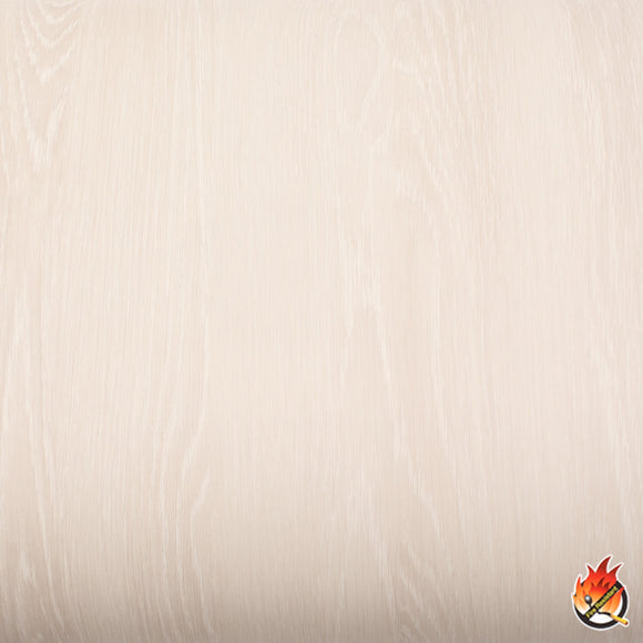 ROSEROSA Peel and Stick Flame retardation PVC Ash Wood Self-Adhesive Wallpaper Covering KW228F