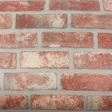 ROSEROSA Peel and Stick PVC Brick Self-Adhesive Wallpaper Covering Counter Top LW380
