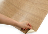 ROSEROSA Peel and Stick PVC Pine Wood Self-adhesive Wallpaper Covering Counter Top LW493