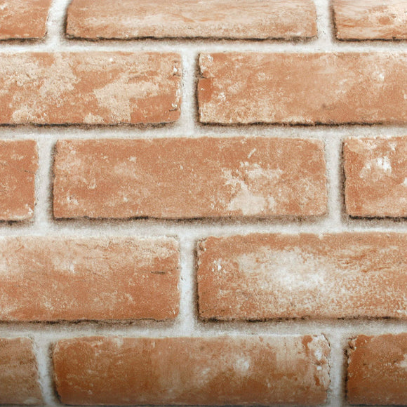 ROSEROSA Peel and Stick PVC Brick Self-Adhesive Wallpaper Covering Counter Top LW740