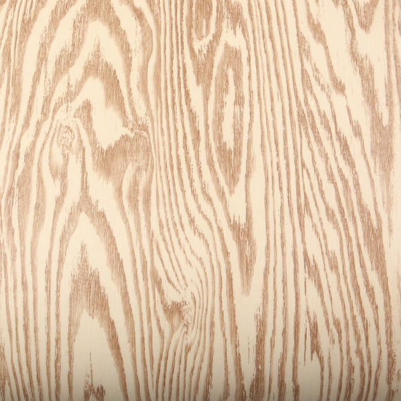ROSEROSA Peel and Stick PVC Wood Self-Adhesive Wallpaper Covering Counter Top Larch Wood LW872