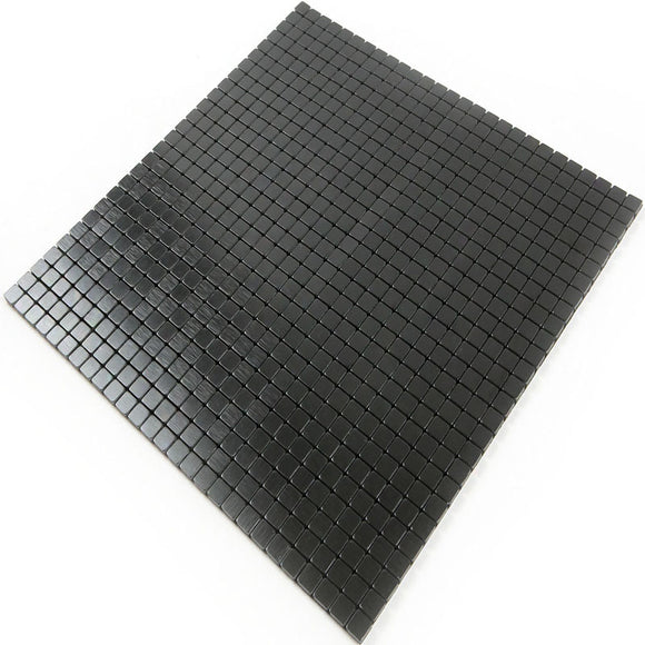 ROSEROSA Peel and Stick Metal Tile Backsplash for Kitchen, Wall Tiles Brushed Aluminum Surface : Pack of 5 (Metal-308)