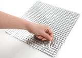 ROSEROSA Peel and Stick Metal Tile Backsplash for Kitchen, Wall Tiles Brushed Aluminum Surface : Pack of 5 (Metal-307)