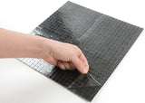 ROSEROSA Peel and Stick Metal Tile Backsplash for Kitchen, Wall Tiles Brushed Aluminum Surface : Pack of 5 (Metal-308)