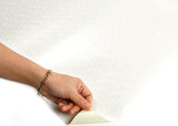 ROSEROSA Peel and Stick Flame retardation PVC Sparkling Squares Self-adhesive Wallpaper Covering MF4079-1