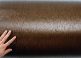 ROSEROSA Peel and Stick PVC Self-Adhesive Wallpaper Covering Counter Top Shine Ebony MG5008-6