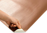ROSEROSA Peel and Stick Flame Retardation PVC Metallic Self-Adhesive Wallpaper Covering MF5158-3